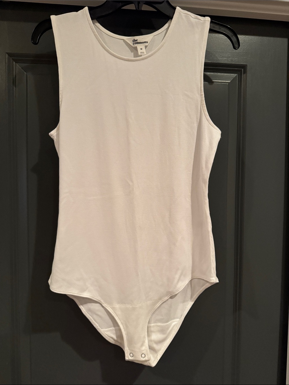 White Sleeveless Kids One-Piece Bodysuit
